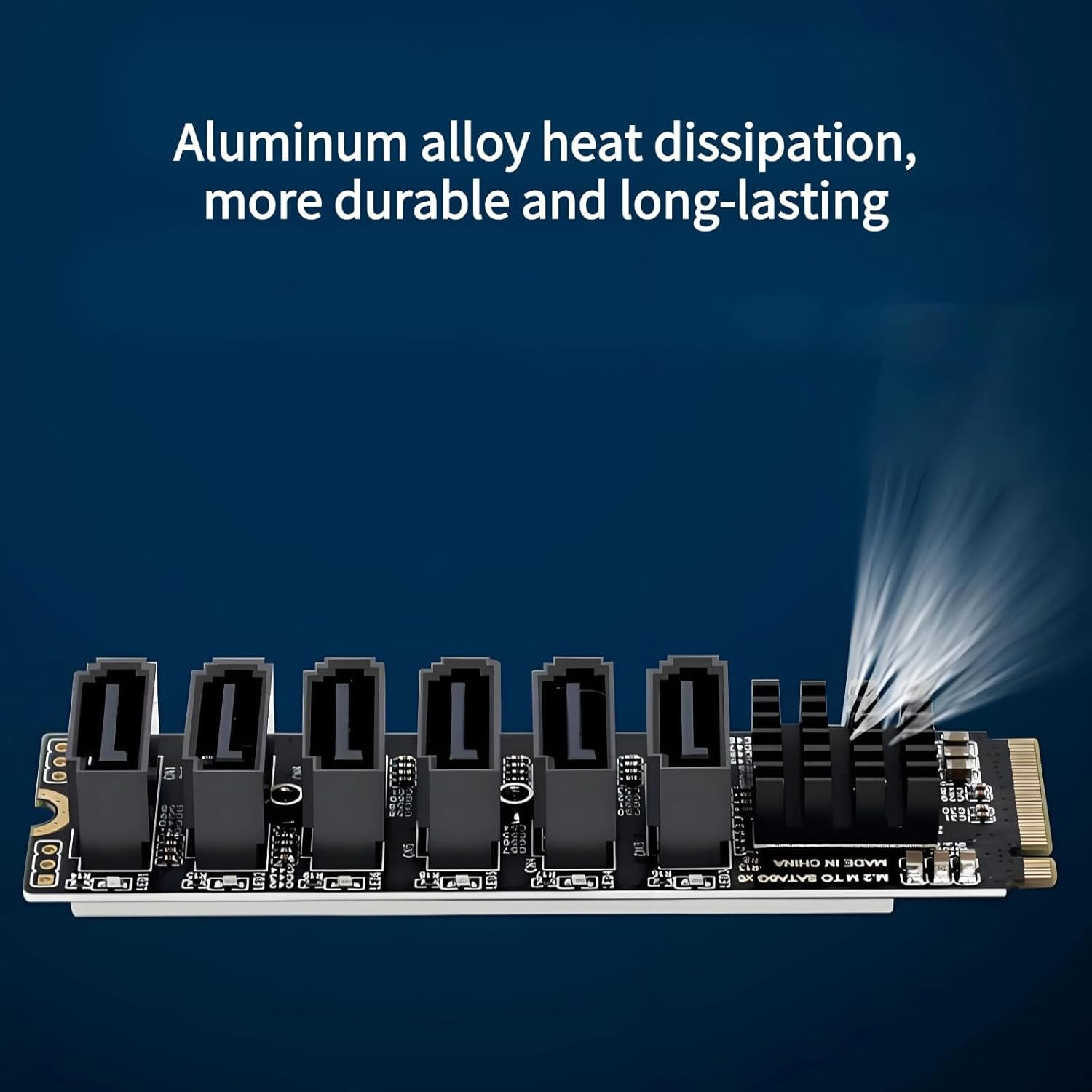 CHICIRIS M.2 Adapter Card, High-Speed Expansion, M.2 to Expansion Card, Pcie Interface, Smart Indicator, for Desktop Computers, Laptops, and Workstations, Efficient Performance image number 2