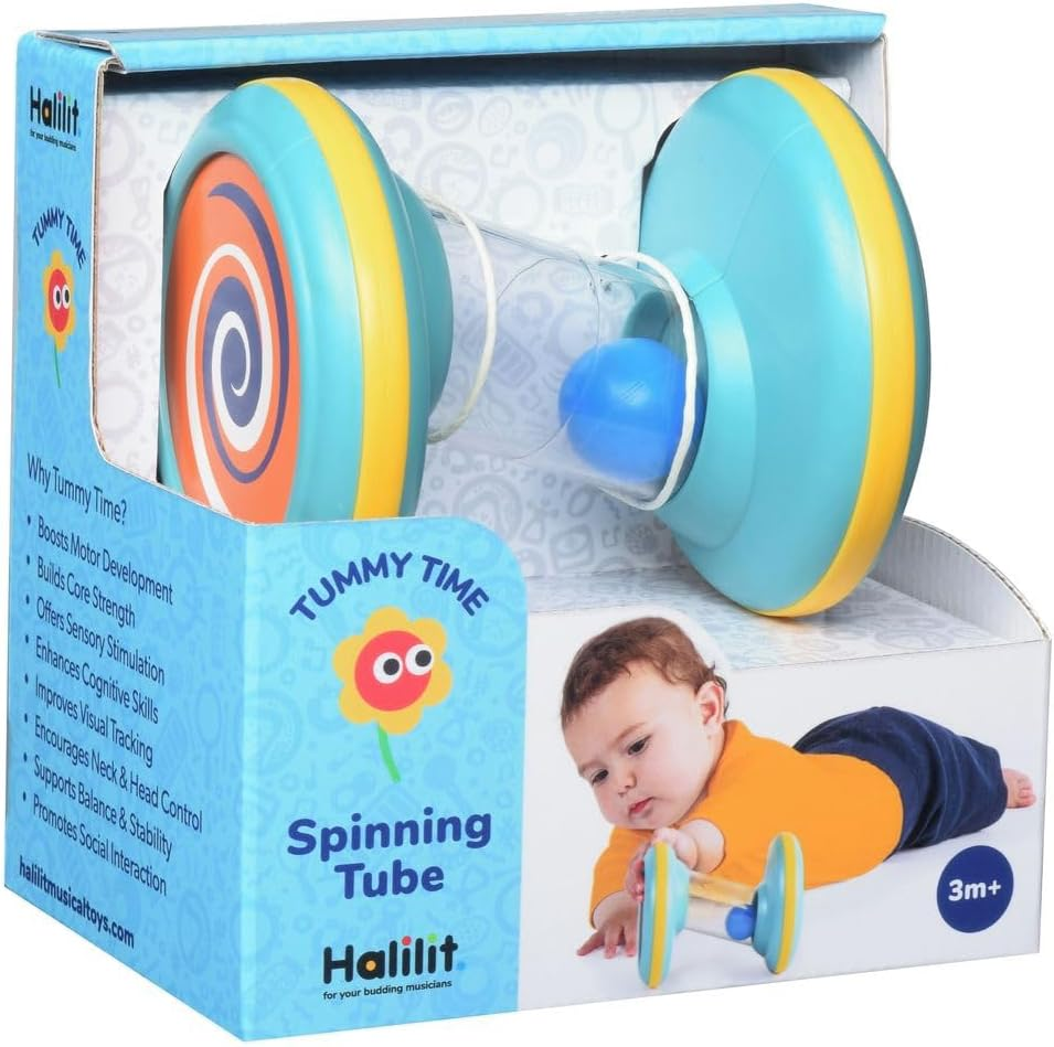 Halilit Tummy Time Spinning Tube image number 4