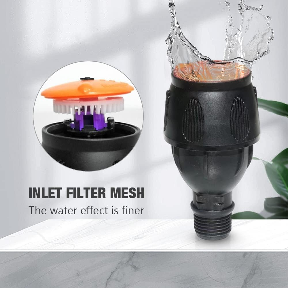 Tripod Automatic Rotating Sprinkler, Upgraded Automatic 360 Degree Rotating Tripod Sprinkler for Lawn/Yard/Garden, Telescoping Tripod Sprinkler for Yard Large Area image number 5