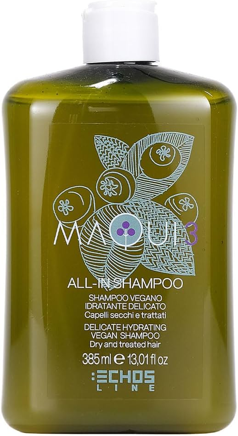 Echosline Maqui Moisturizing Vegan Shampoo for Dry and Treated Hair 975 Ml image number 1