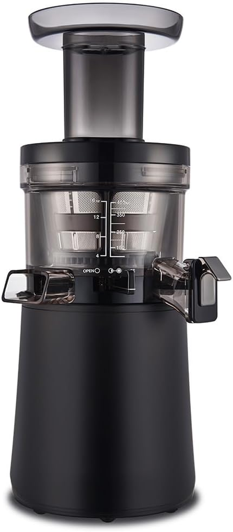 Hurom H26 Cold Press Juicer, Slow Juicer, Masticating, High Yield, Pulp-Free - Matt Black image number 3