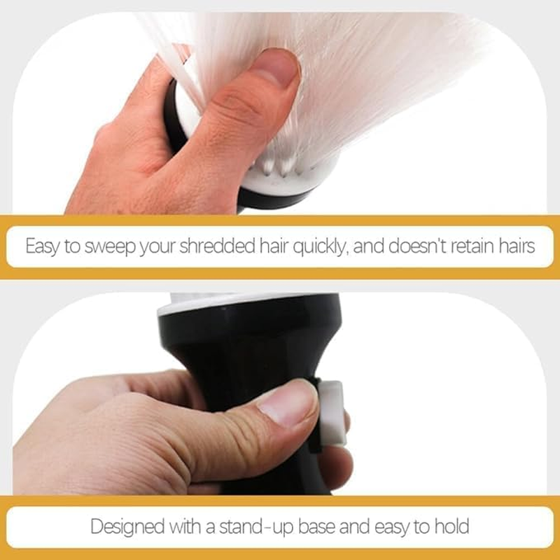 Body Powder Brush Hair Salon Supplies Brushes, 2Pcs Body Powder Brushes Duster Hair Salon Supplies Brushes,Barber Powder Neck Duster Brushes,Body Powder Brushes Barber Brushes image number 6