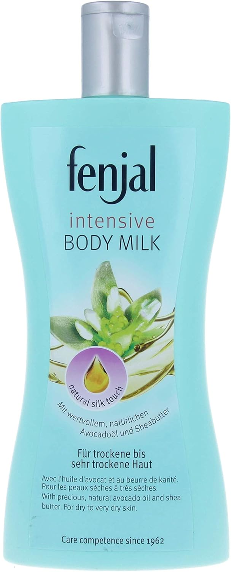 Fenjal Body Milk Intensive Nourishing for Dry Skin with Valuable Natural Avocado Oil and Shea Butter 400 Ml