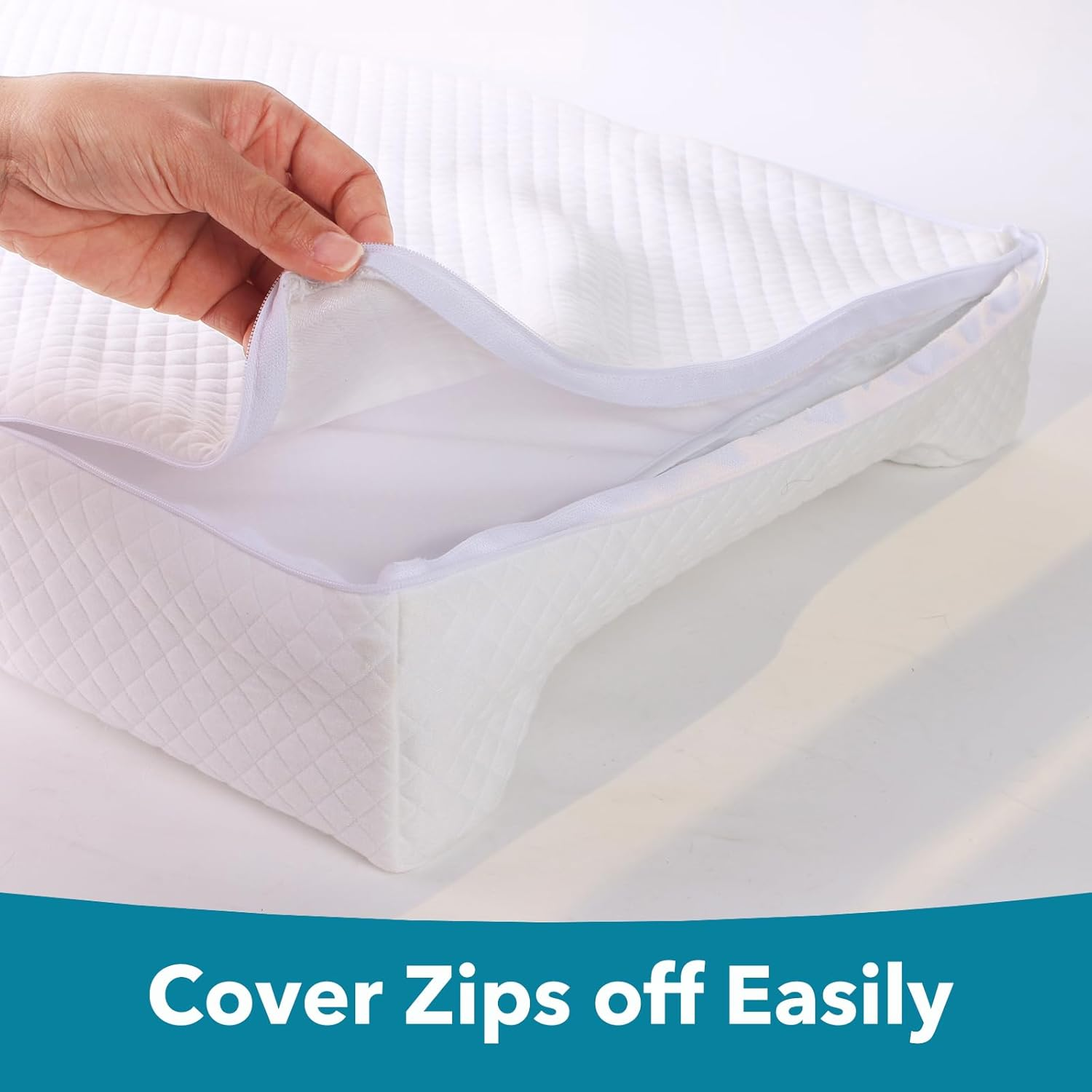 Changing Pad Liners Compatible with Jool Baby, Portable Changing Pad Cover Designed for Jool Baby, Changing Mat Cover for Jool Baby,Cotton, 1 Piece, Size 30.5"X15.8" image number 2