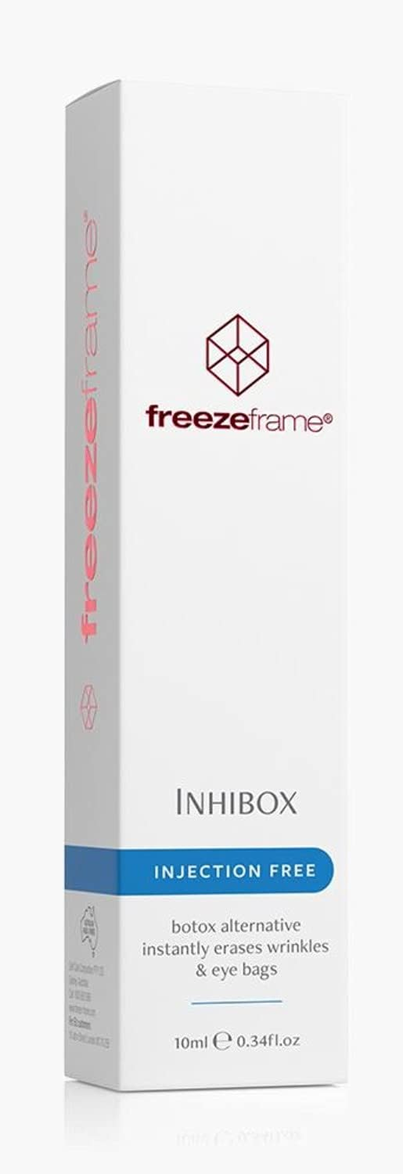 Freezeframe INHIBOX- Injection Free, Freeze Wrinkles, Smooth Lines, Ceramides, Wrinkle Relaxing, (10Mls)