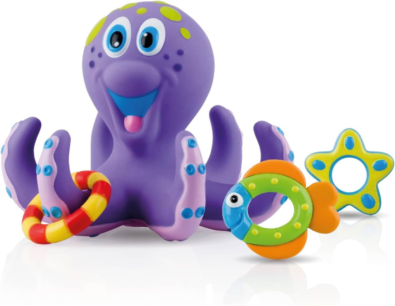 Nuby Octopus Floating Bath, 1 Count ( Pack of 1) image number 4