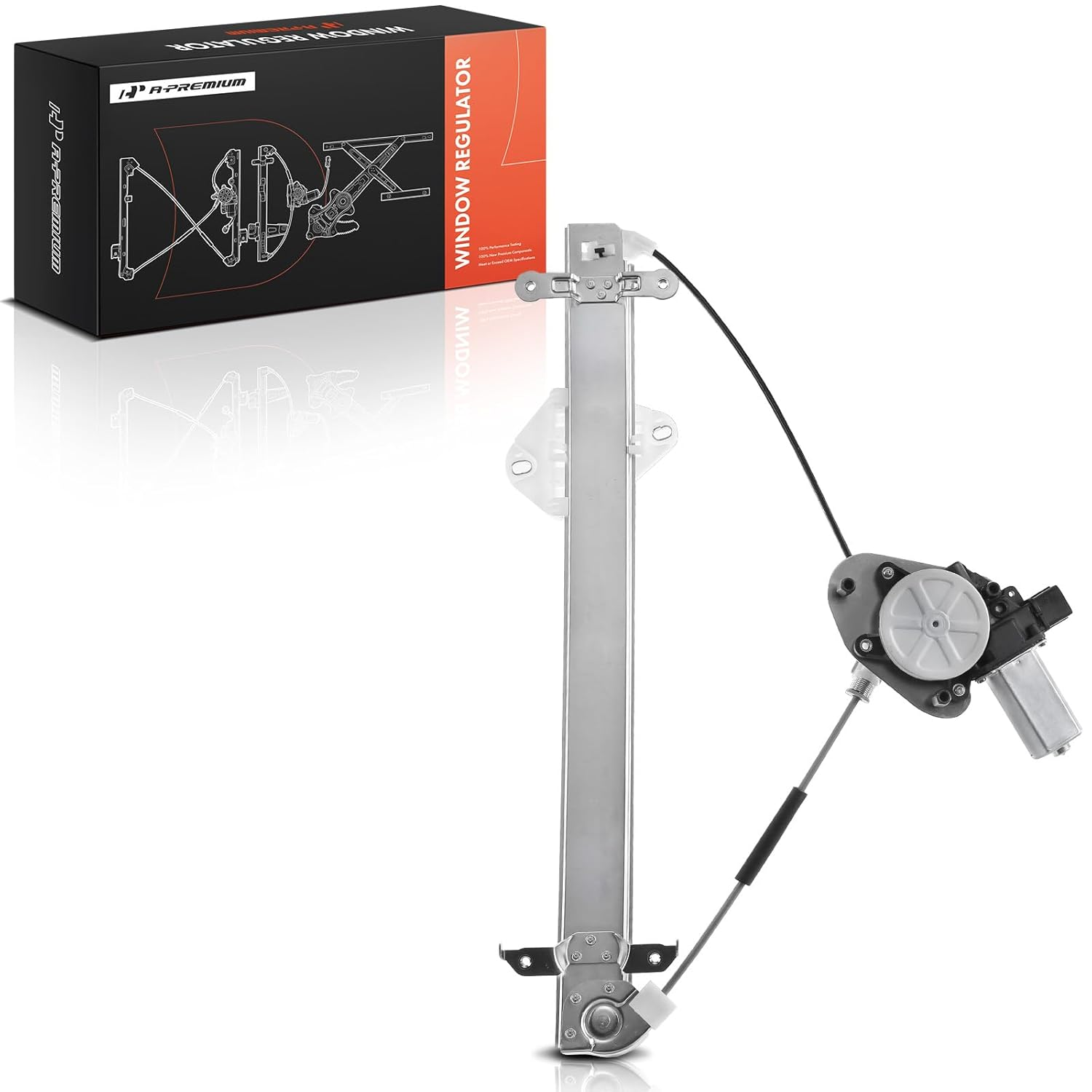 A-Premium Front Right Power Window Regulator with Motor Compatible with Subaru Forester 2009-2013 Front Right Passenger Side image number 4