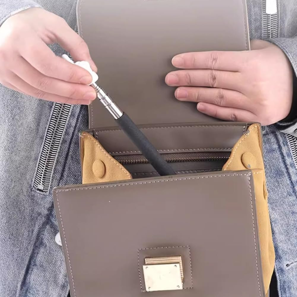 2Pcs Pointing Stick Finger Shape Funny Extendable Telescopic Teacher Pointer