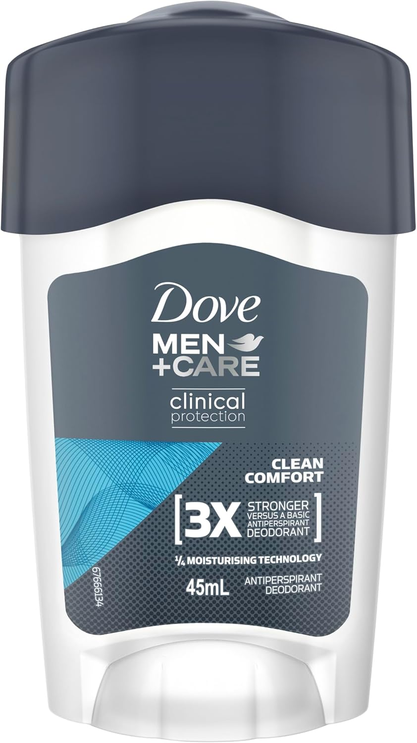 Dove Men+Care Clinical Protection Clean Comfort Antiperspirant Cream 45 Ml