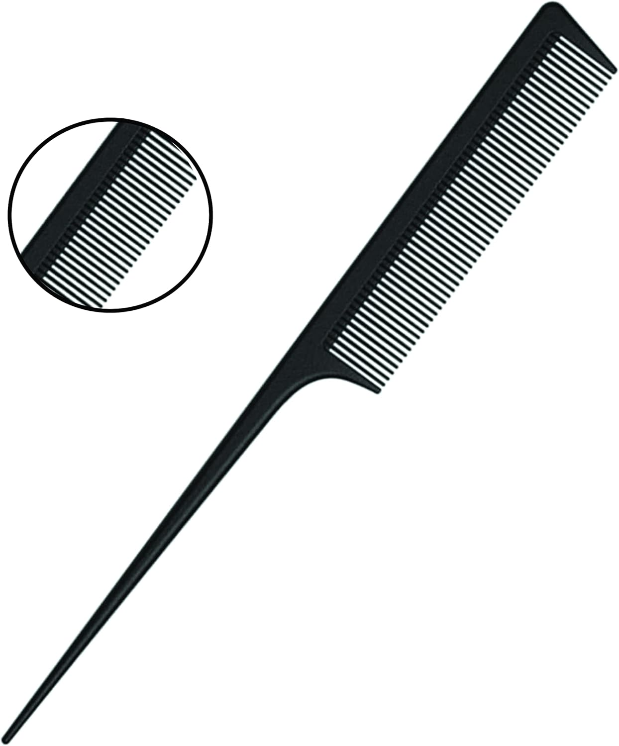 PARENCE - Set of 10 Anti-Static Hair Combs, Professional Anti-Static Heat Resistant Hairdressing Combs, Fine and Wide Tooth Hairdressing Comb (10 Combs) image number 2