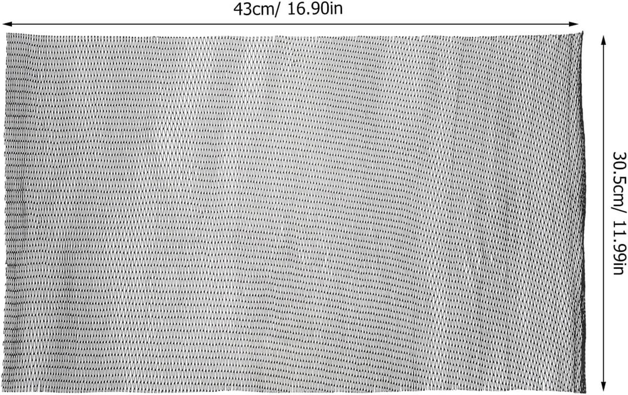 PHENOFICE 2Pcs African Net Sponge Exfoliating Shower Body Net with Knots, Long African Bath Scrubber for Back and Skin Exfoliation, Gentle Deep Cleansing Bath Towel Set (Black + Purple) image number 4