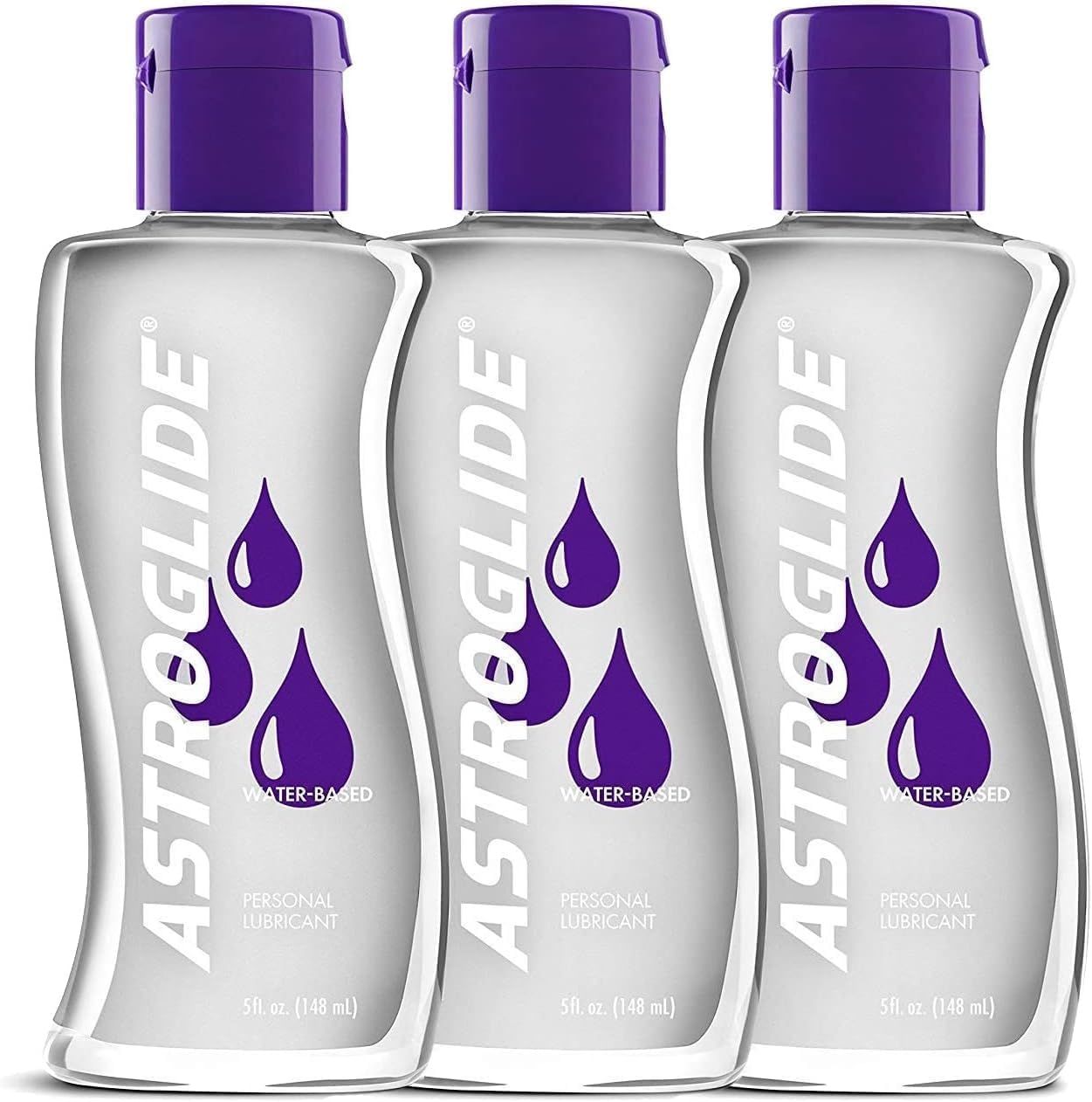 Astroglide Liquid, Water Based Personal Lubricant, 2.5 Oz. (Pack of 3) image number 6