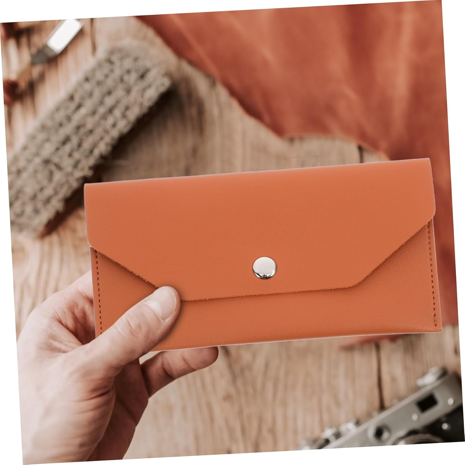 VILLFUL Lightweight Pu Passport Case Card Organizer Travel Document Holder for Travelers