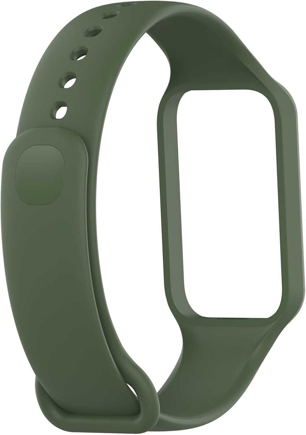 Chofit Bands Intended for Xiaomi Smart Band 8 Active/Redmi Band 2 Straps, Silicone Colorful Sport Replacement Band for Women & Men (Green) image number 1