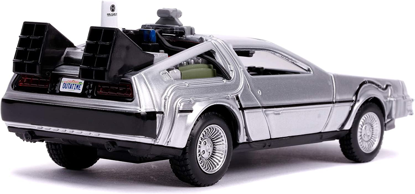 Jada Toys Back to the Future 2 - Delorean 1:32 Scale Diecast Car image number 4