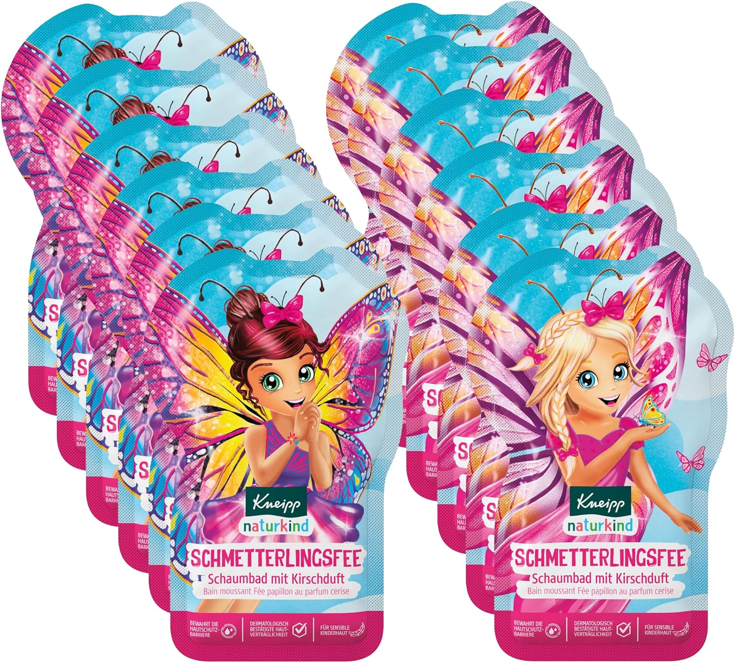 Kneipp Naturkind Butterfly Fairy Bubble Bath - Bath Additive with Cherry Fragrance - for Sensitive Children'S Skin - 40 Ml image number 3
