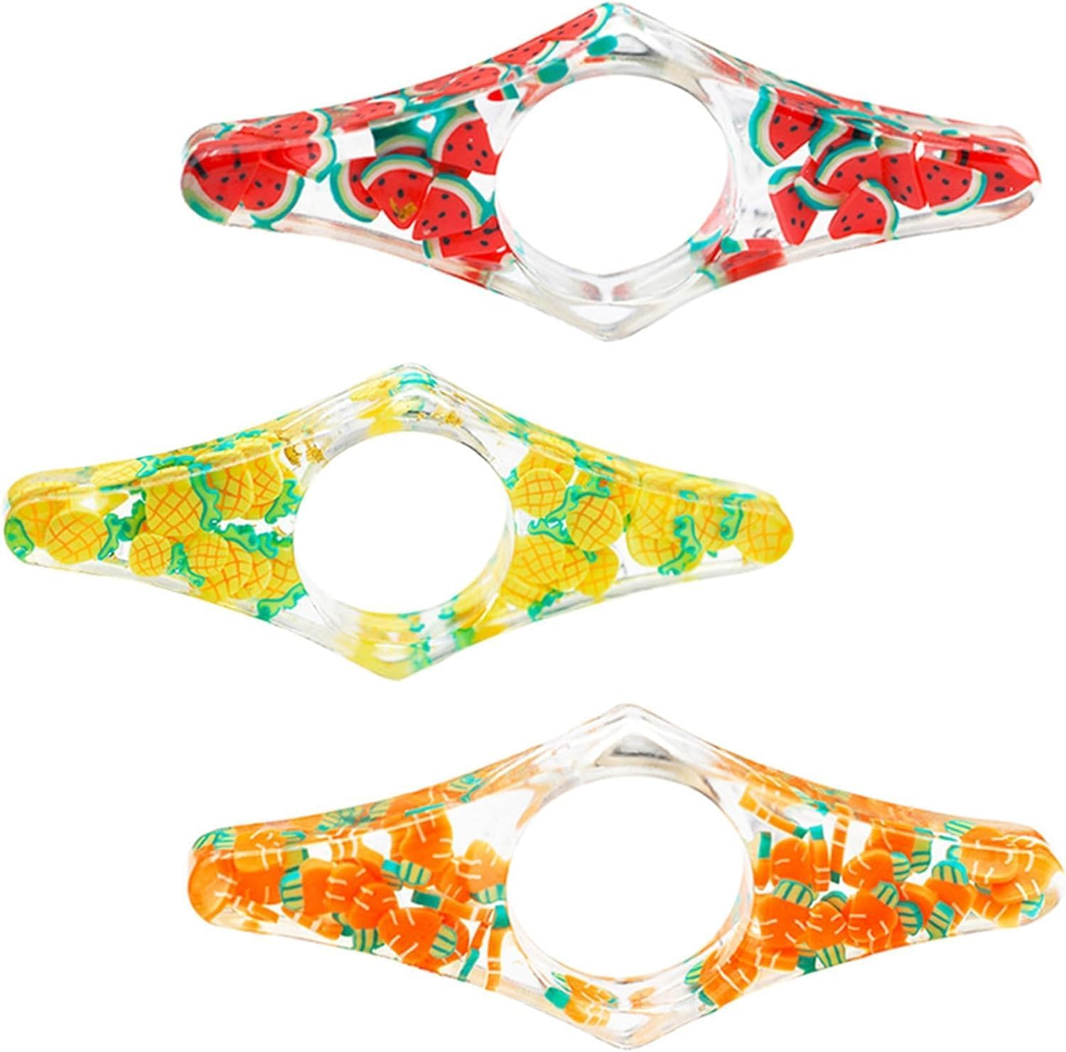 3 Pieces Book Page Holder, Betterjonny Page Holders for Reading Thumb Book Holder, Handmade Resin Holders Light Weight Book Opener Bookmarks Book Reading Accessories for Teachers Book Lovers