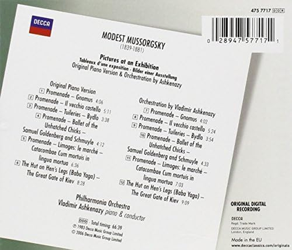 Mussorgsky: Pictures at an Exhibition image number 3