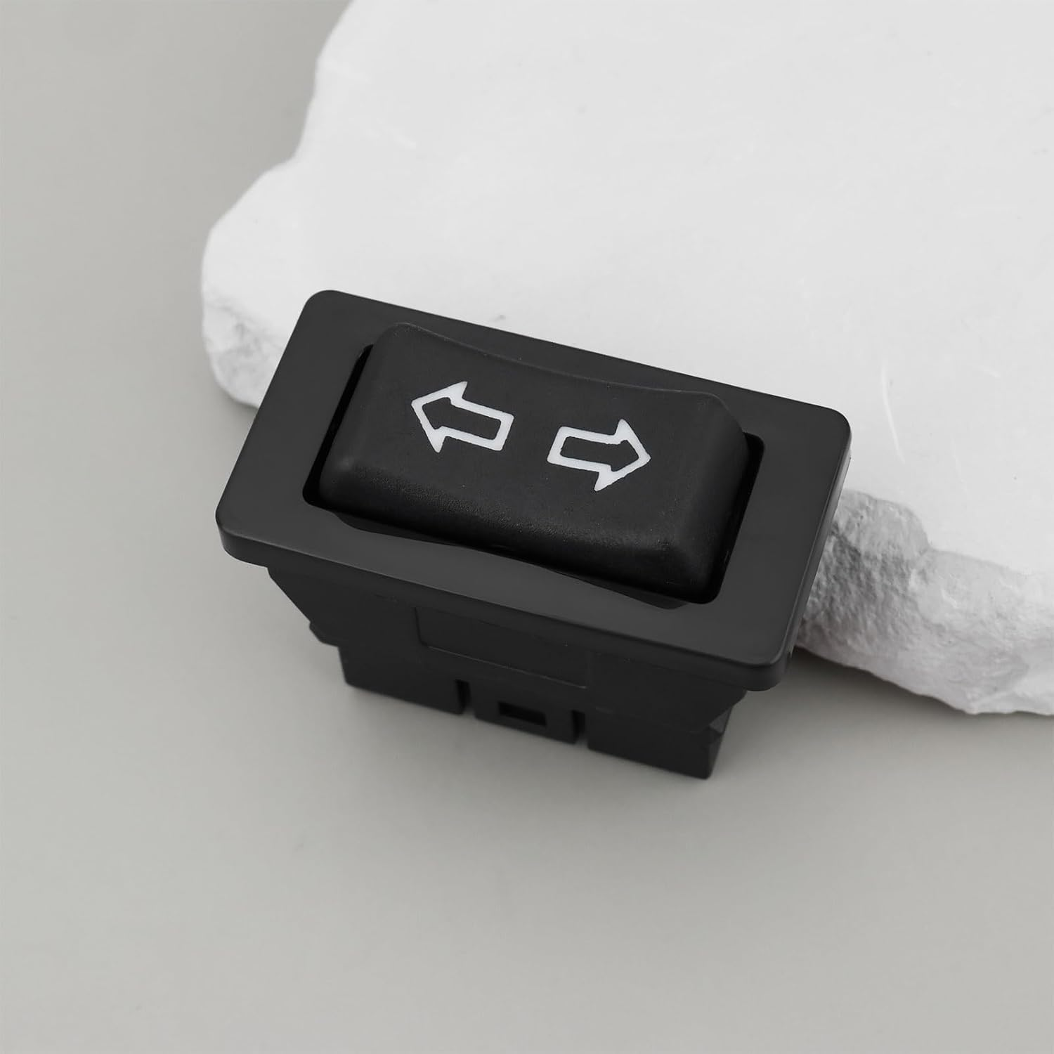 Ecsing 2Pcs 5Pin Car Electric Window Lift Switch PRC5255 12V 20A Compatible with Land Rover Discovery