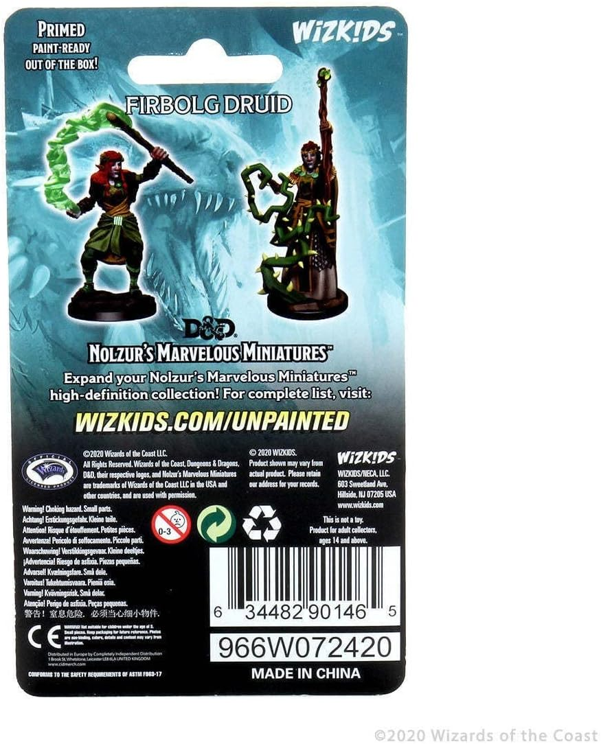 Wizkids Dungeons & Dragons Nolzur'S Marvelous Unpainted Minis: Firbolg Druid Female image number 2