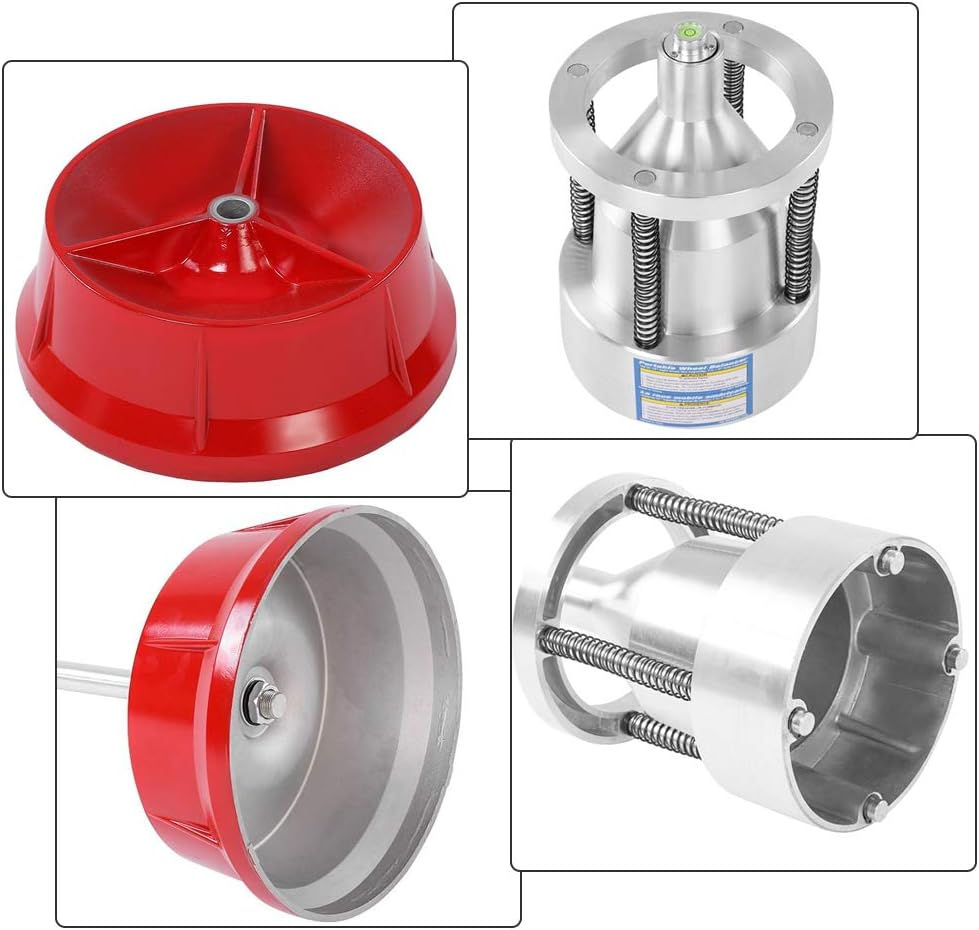 Portable Hubs Wheel Tire Balancer Bubble Level Heavy Duty Rim Tire Balancing Machine for Car Light Truck Wheel Repair Balancer Professional Portable Hubs Wheel Tire Balancer image number 5