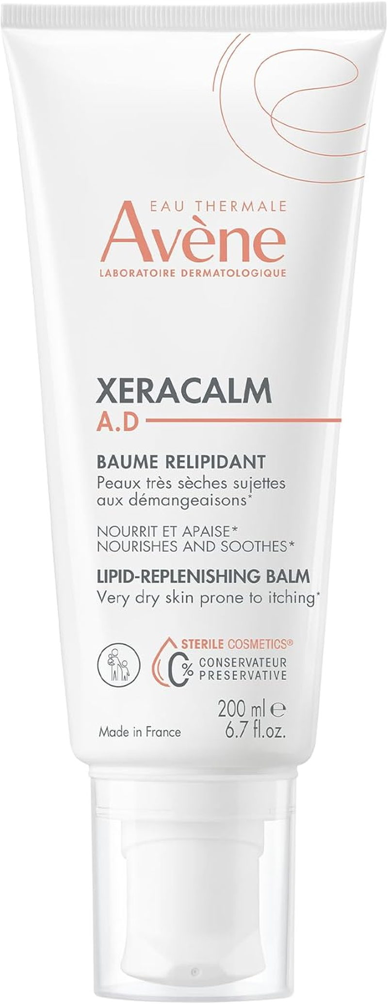 Avene Xeracalm A.D Lipid-Replenishing Balm for Women - 6.7 Oz Balm, 201 Milliliter image number 6
