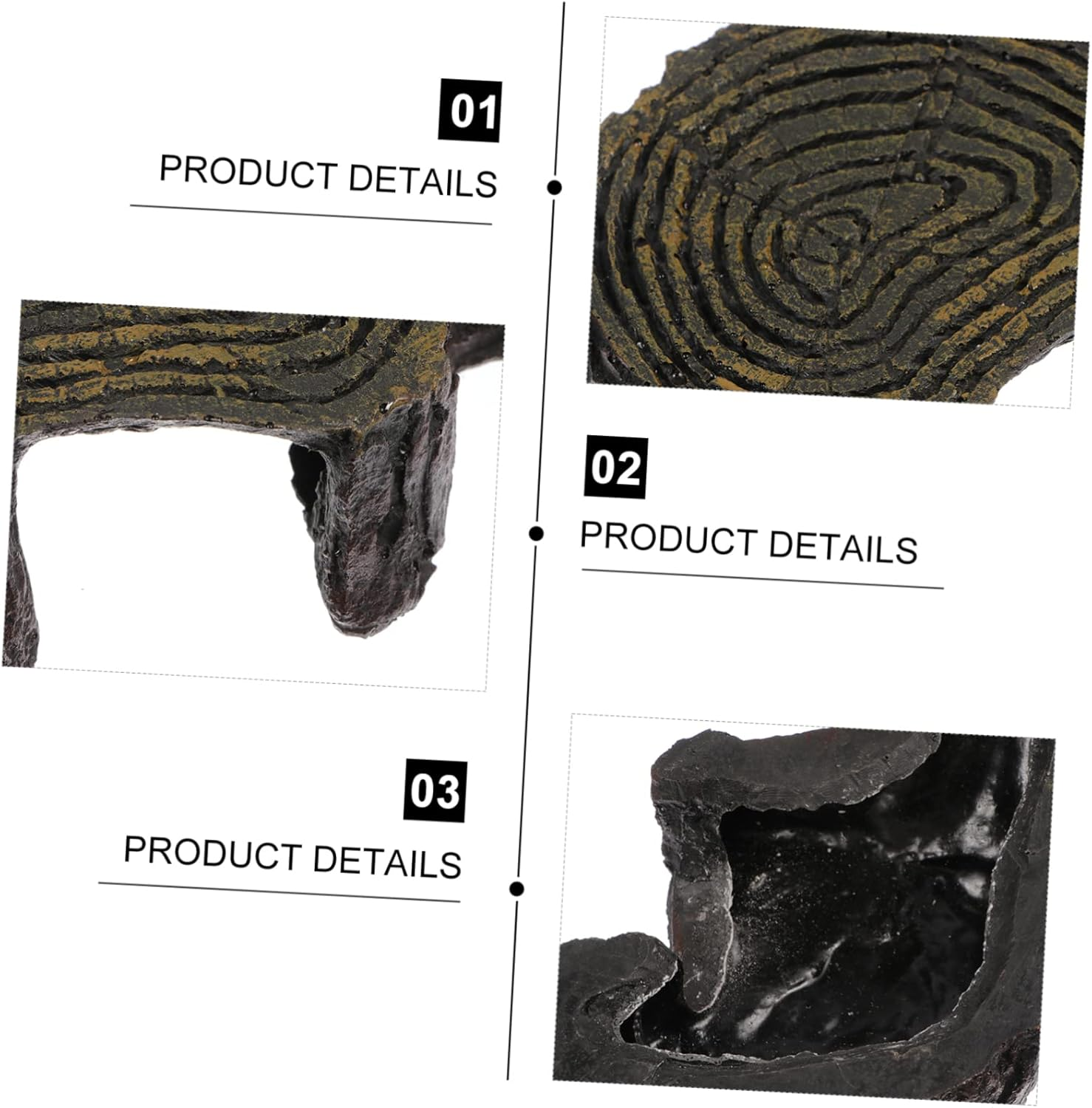 GALPADA Tortoise Climbing Platform Reptile Basking Floating Terrace Aquarium Fish Tank Decor Resin Turtle Resting Ornament for Pet Aquatic Habitat image number 5