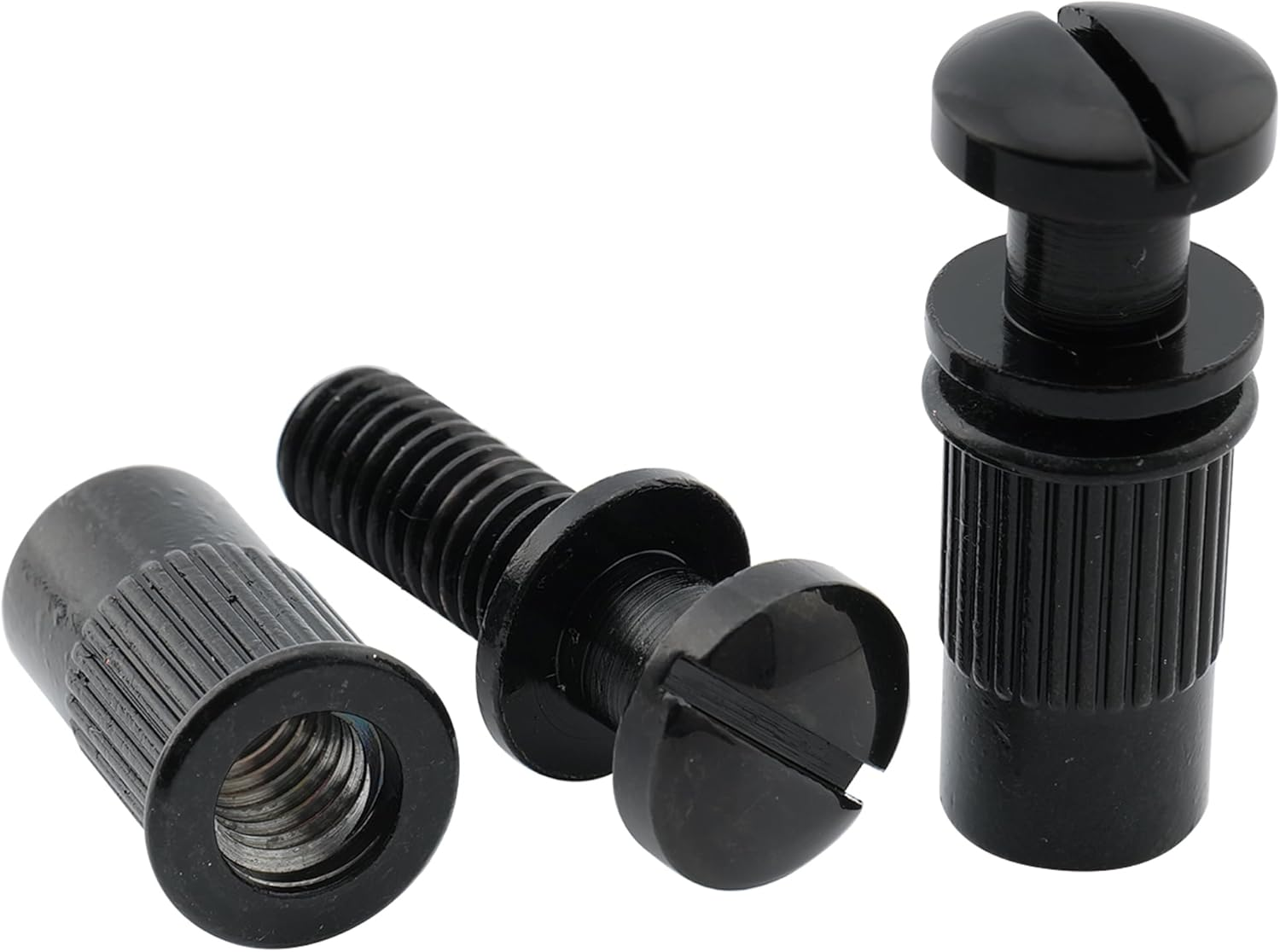 Musiclily Pro 52.5Mm Pre-Set Intonatable Wraparound Bridge Tailpiece for Epiphone Les Paul Junior LP Style Guitar, Black - Chrome image number 3