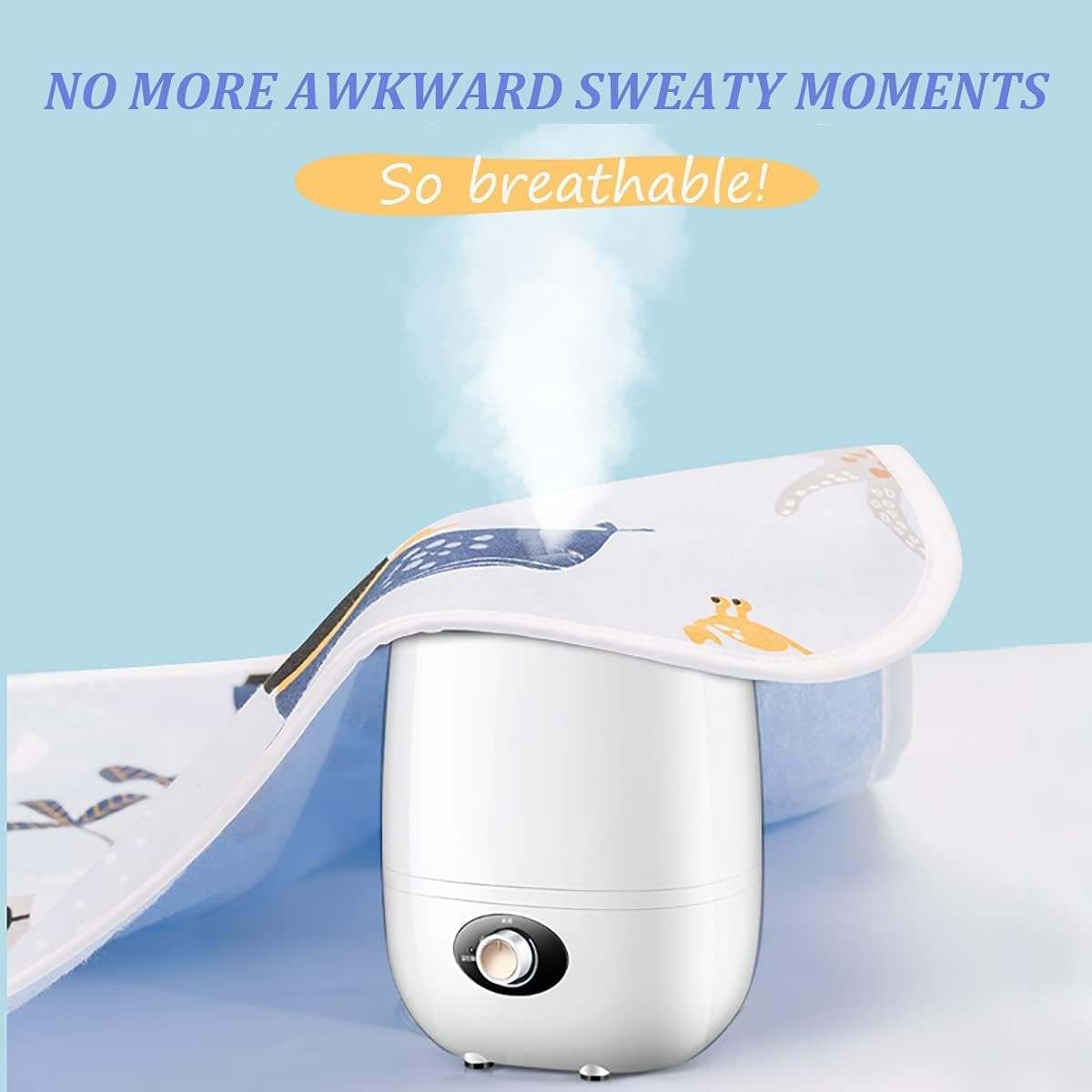 Baby Waterproof Bed Pad Bed Wetting Pads Washable for Kids Toddler Potty Training Pads Baby Wateproof Pad Mat for Pack N Play/Crib/Mini Crib Reusable Incontinence Underpads for Kids/Adult/Pets image number 3