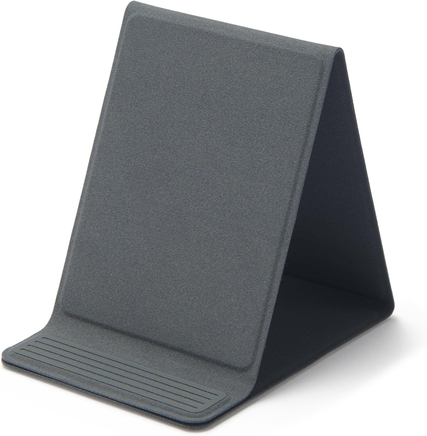 MUJI 83483043 Foldable Smartphone Stand, Approx. Width 2.8 X Depth 3.7 X Height 0.3 Inches (72 X 93 X 8 Mm), Light Gray
