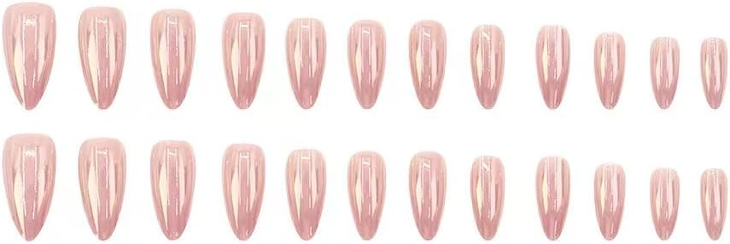 Sandanfine Pressing Style Fake Nails, Reusable Fake Nails, Fake Nails, Minimalist Fake Nails, Fashionable Fake Nails, with Press on Nail Adhesive10 image number 3