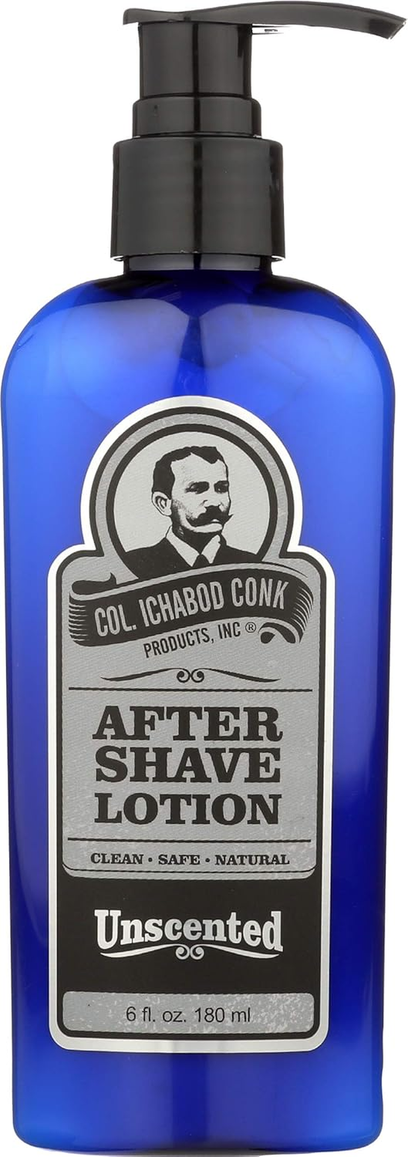 Colonel Conk Unscented Natural Aftershave Lotion 180 Ml image number 1