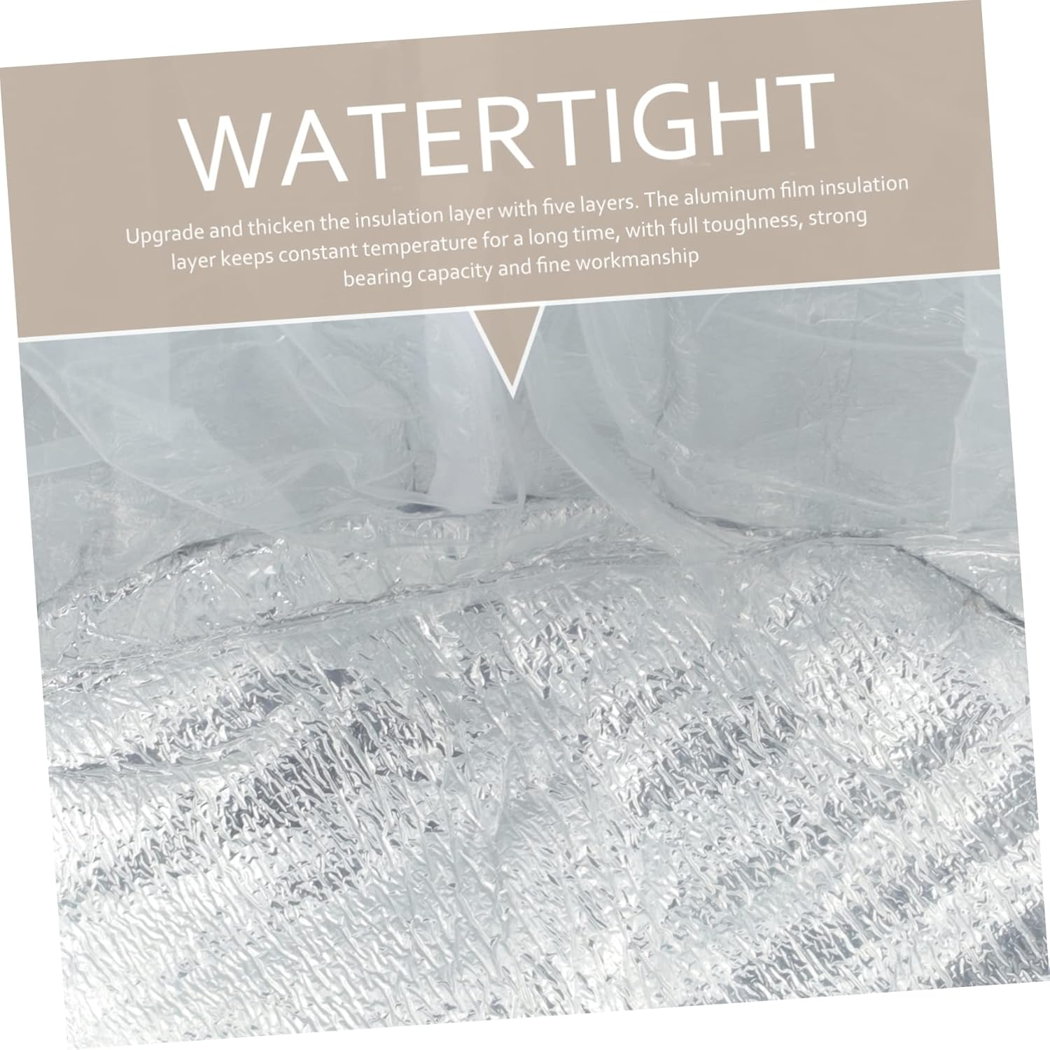 WOONEKY Travel Foot Soaking Tool Convenient Folding Water Bag Home Foot Basin Heat-Preservation Feature