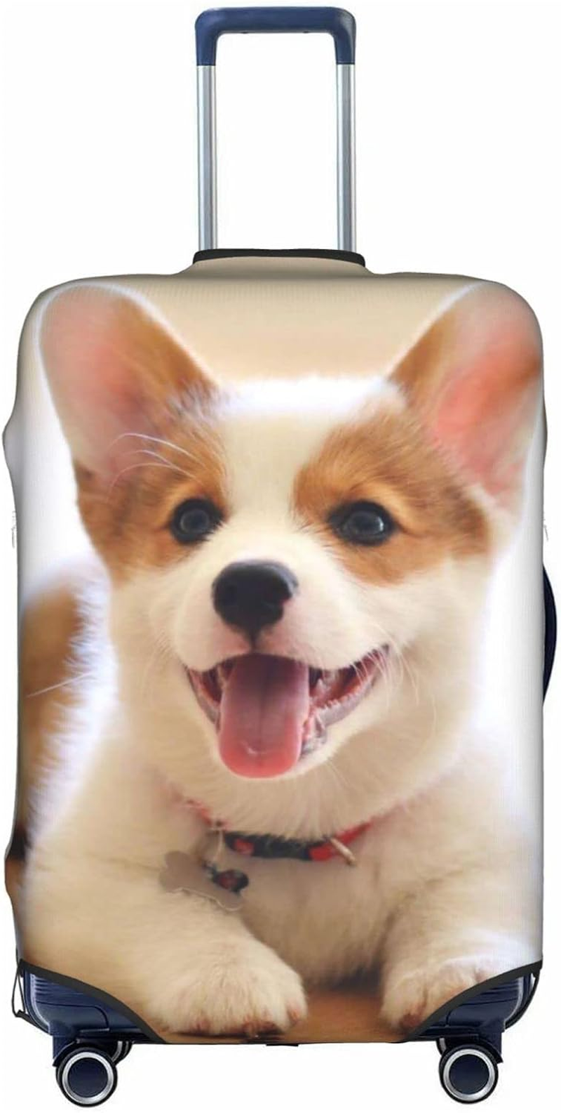 Obabo Parrots Travel Luggage Cover,Washable Suitcase Cover Protector Anti-Scratch Suitcase Cover Fits 18-32 In