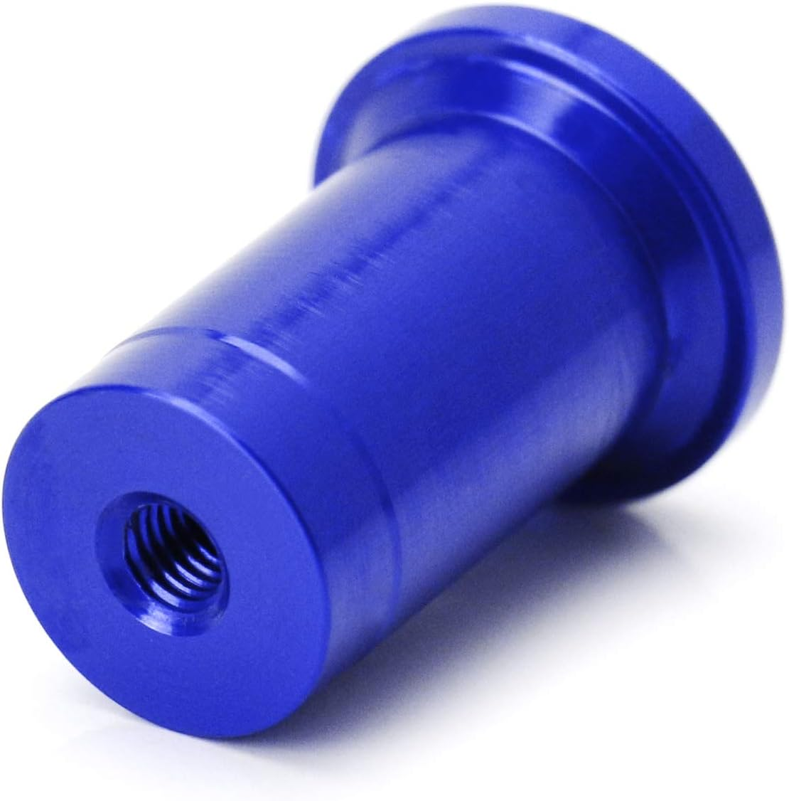 Ijdmtoy Sports Blue Billet Aluminum Handbrake Tip Press Button Compatible with 2013-2016 Scion FR-S, 2017-2021 Toyota 86, 2013-2021 BRZ image number 2