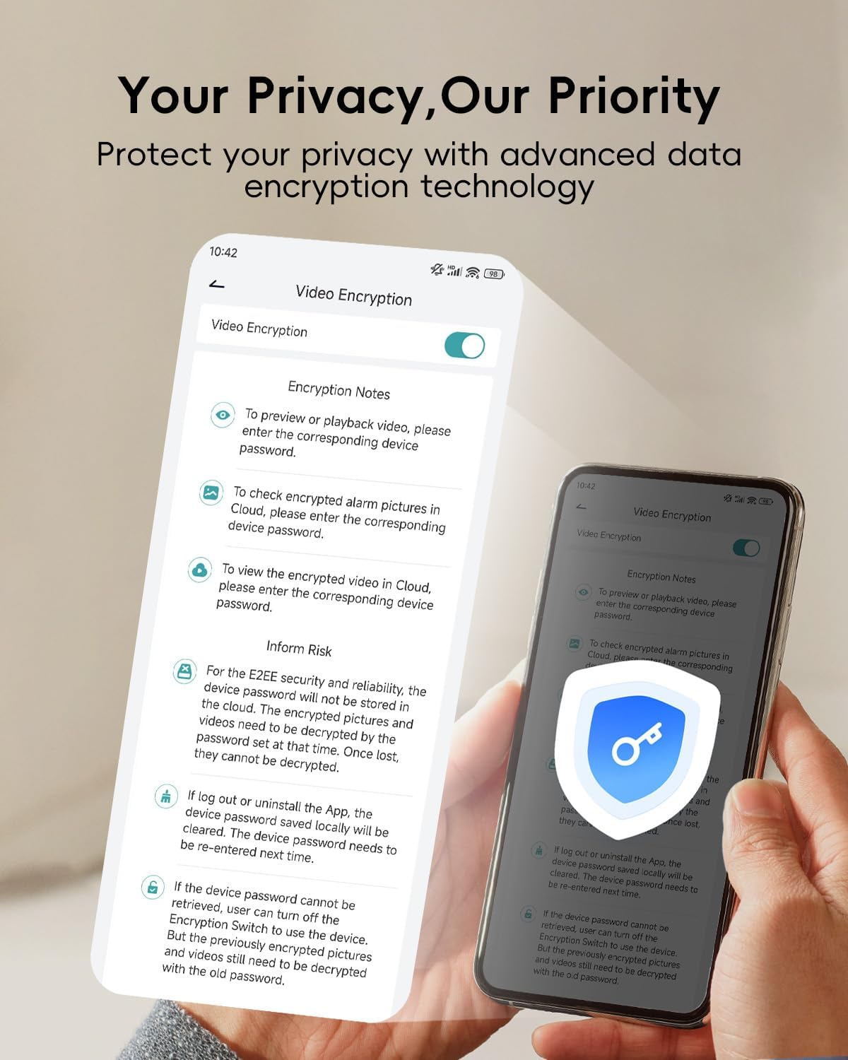 ZUMIMALL 2K Security Cameras Wireless Outdoor with Magnetic Mount, 3MP Outdoor Camera Wireless Battery Powered, 2.4G Wifi Cameras for Home Security Indoor, Color Night Vision/Siren/Pir/Ai/Alexa(White) - Black-Single Camera image number 4