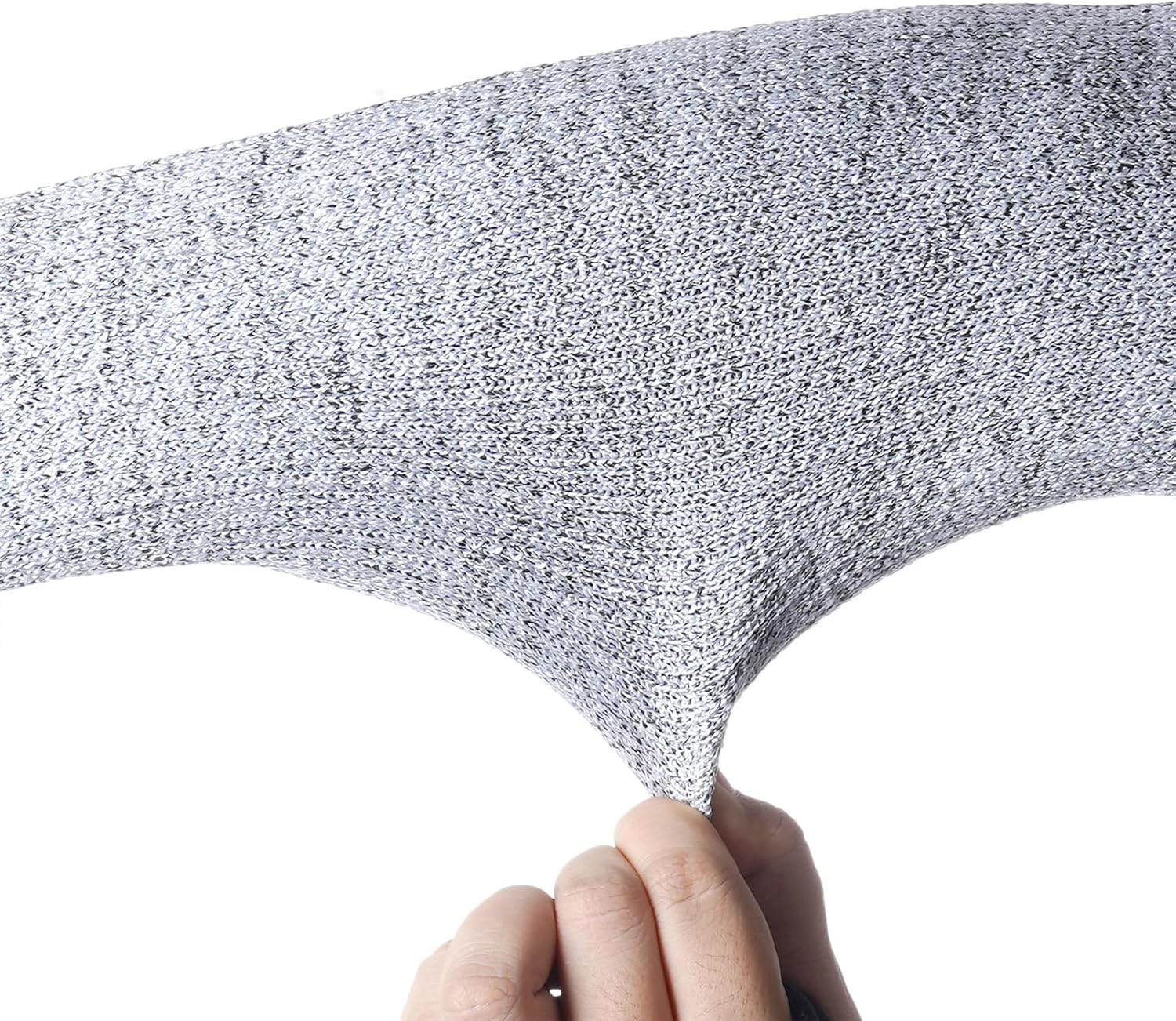 OJIOUI 4 Pair Protective Arm Sleeves Cut Burn Resistant Forearm Sleeve for Garden, Kitchen, Cooking(Black, Purple, Gray, Beige) image number 5