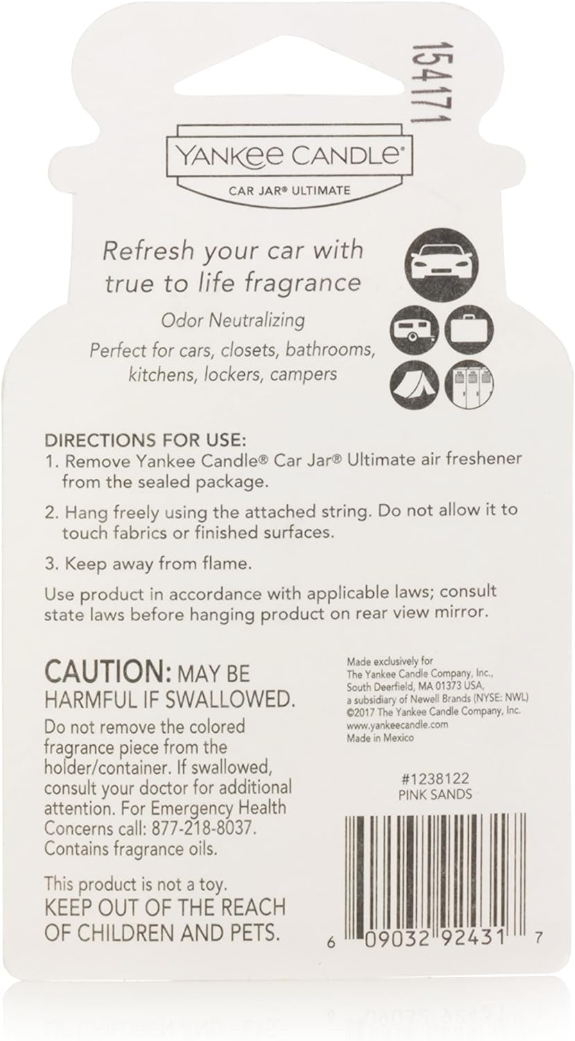 Yankee Candle Pink Sands Car Jar Ultimate image number 1