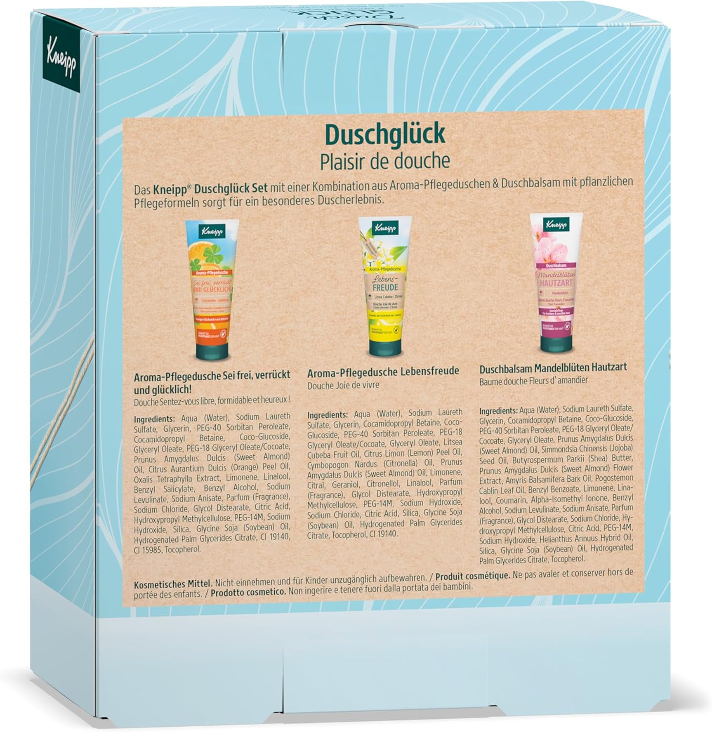 Kneipp Duschgl&uuml;ck Gift Set 3 X 75 Ml image number 1