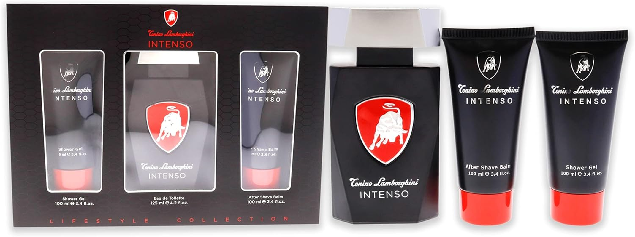 Tonino Lamborghini Intenso 3 Piece Gift Set 125 Ml