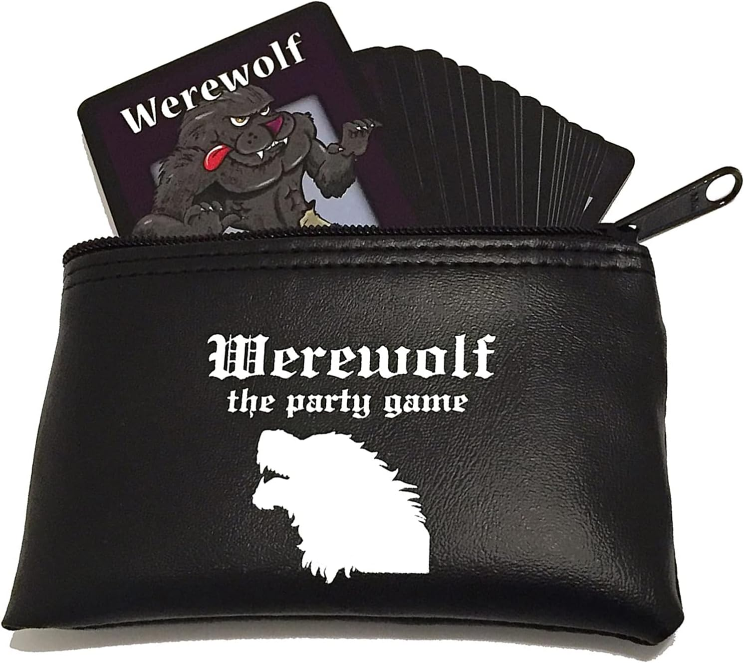 Werewolf the Party Game &ndash; Werewolf Card Game with Upgraded Characters &ndash; 42 Role Cards, for 7 to 30 Players &ndash; Game Night, for Adults and Teens &ndash; Interactive Board Game to Play with Friends, Family