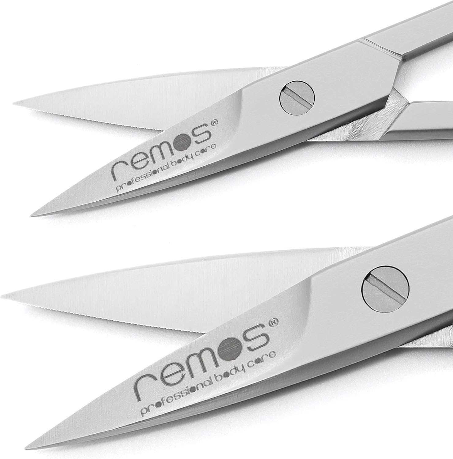 Nail Scissors Stainless Steel Straight Cut image number 2