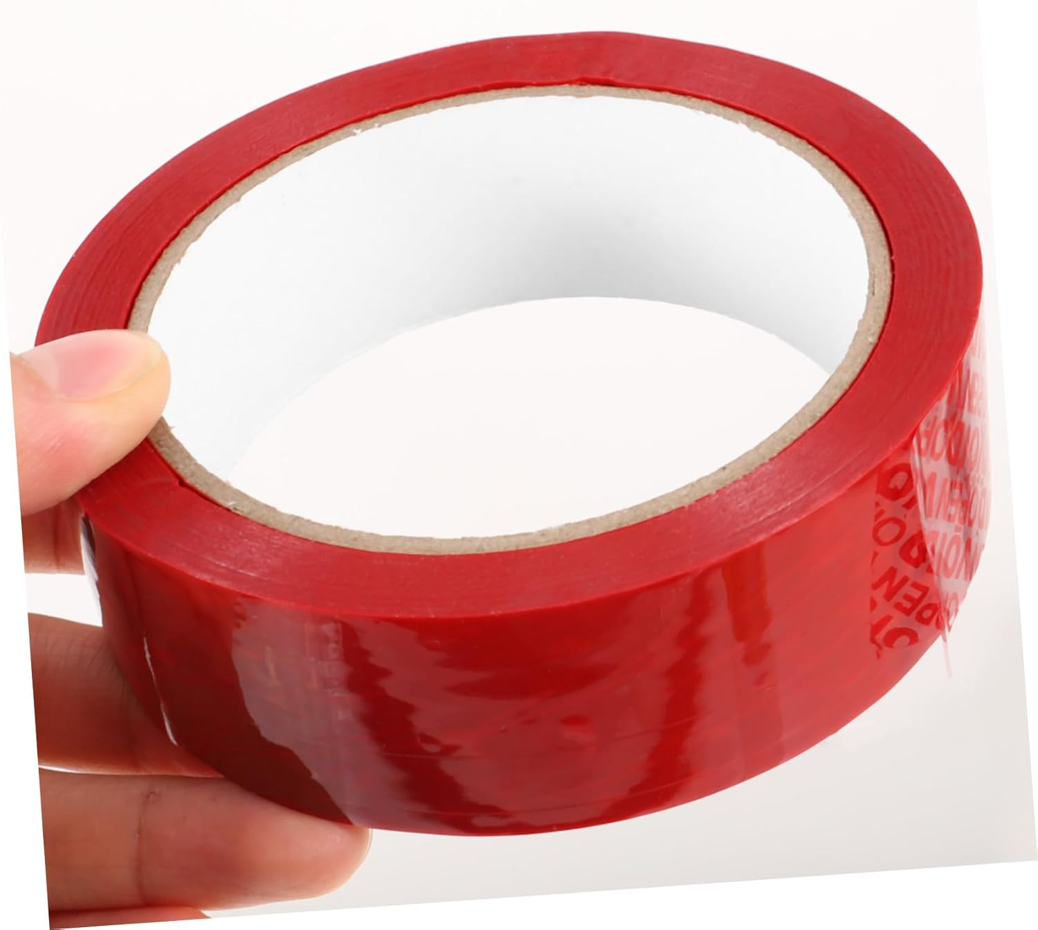 TEHAUX 1Roll Tamper Evident Tape Security Packing Tape with Voidopen Feature Meters Anti-Tampering and Theft Deterrent for Business Packaging and Storage image number 5