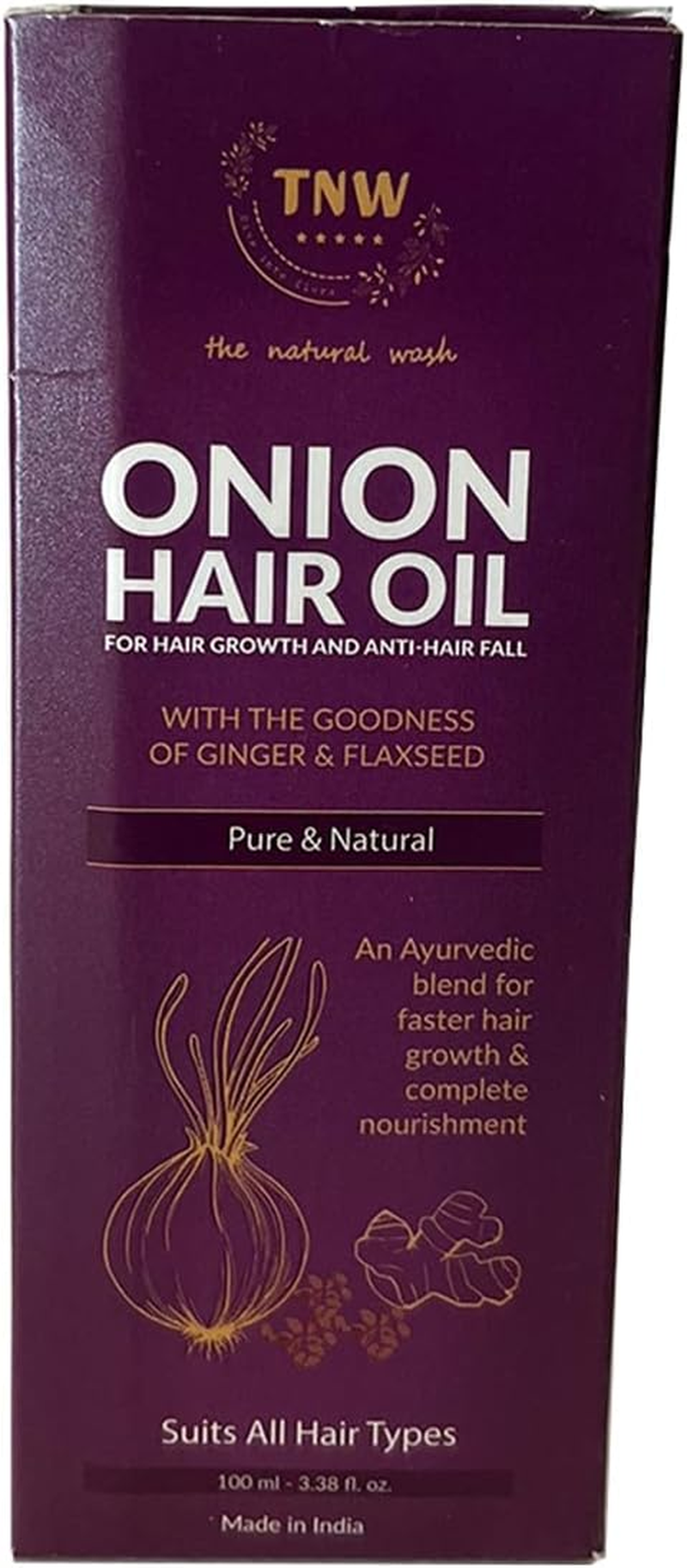 TNW-THE NATURAL WASH Amla Hair Mask + Onion Hair Oil with Natural Ingredients image number 4