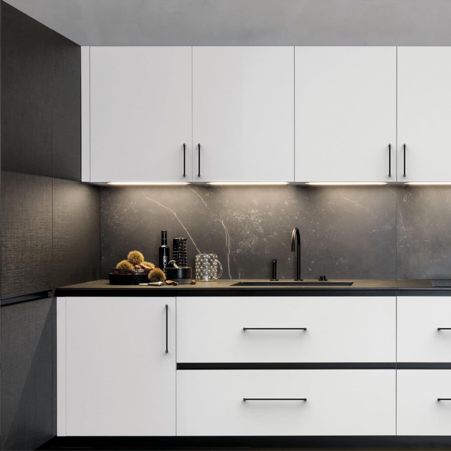 Coinkoly 10 Pack 8-4/5"(224Mm) Matte Black Cabinet Pulls Black Kitchen Cabinet Handles Dresser Drawer Pulls Cupboard Hardware for Cabinets image number 5