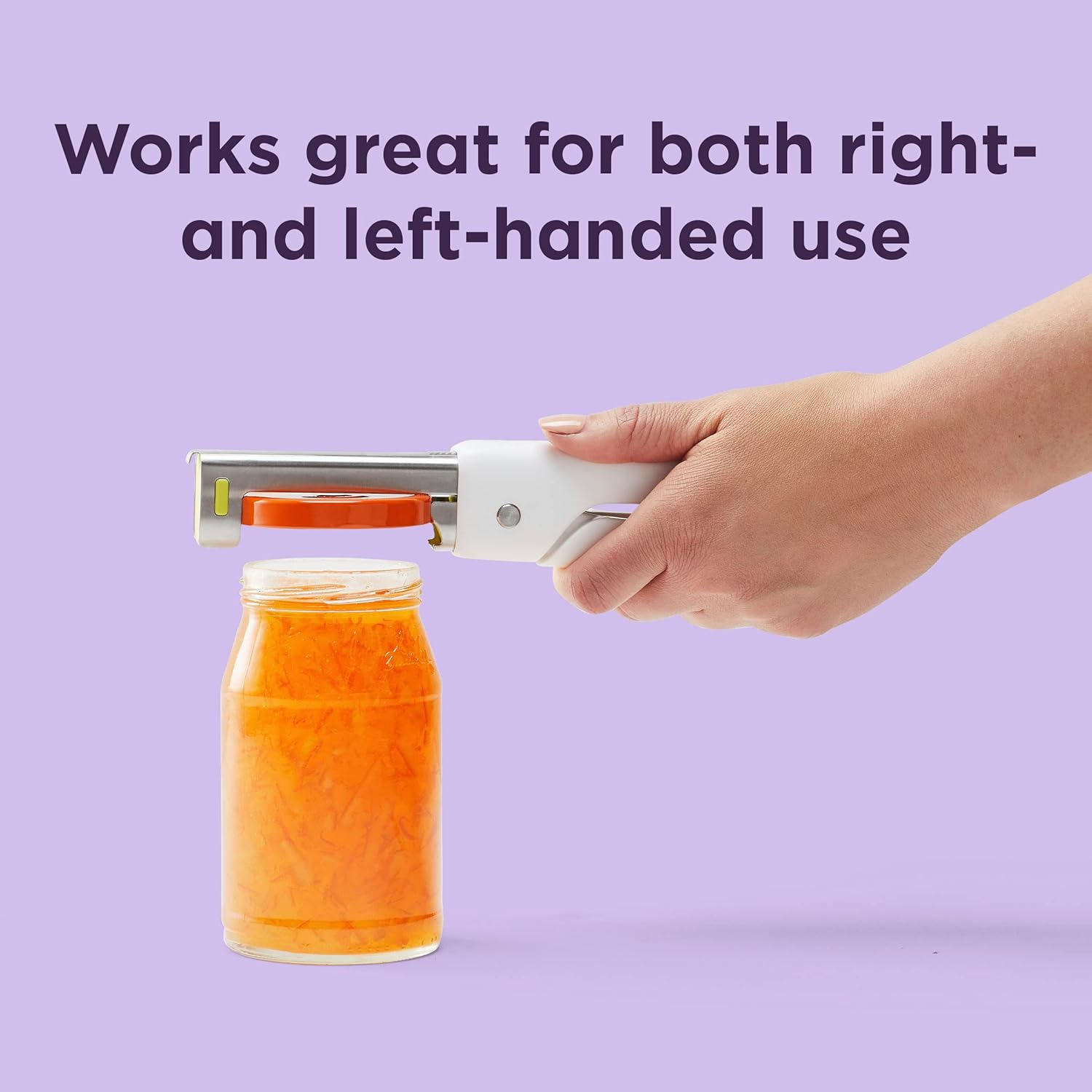 Chef'N Multi-Size Jar Opener, Ambidextrous, Baking White image number 5