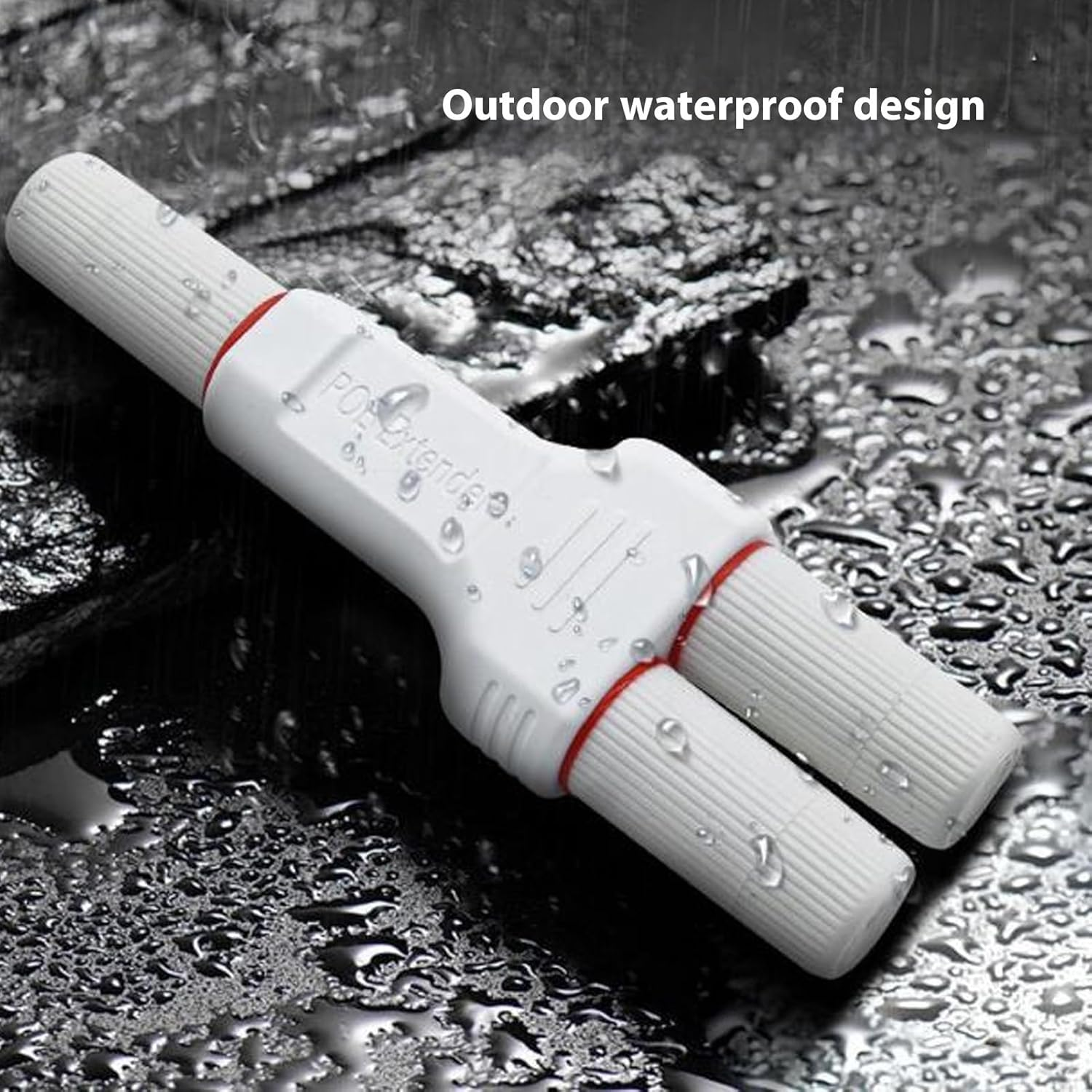 ASHATA POE Extender, Ieee802.3Af at Standard Plug and Play POE Combiner, with Waterproof Design for Security Camera Network Transmission up to 200M image number 2