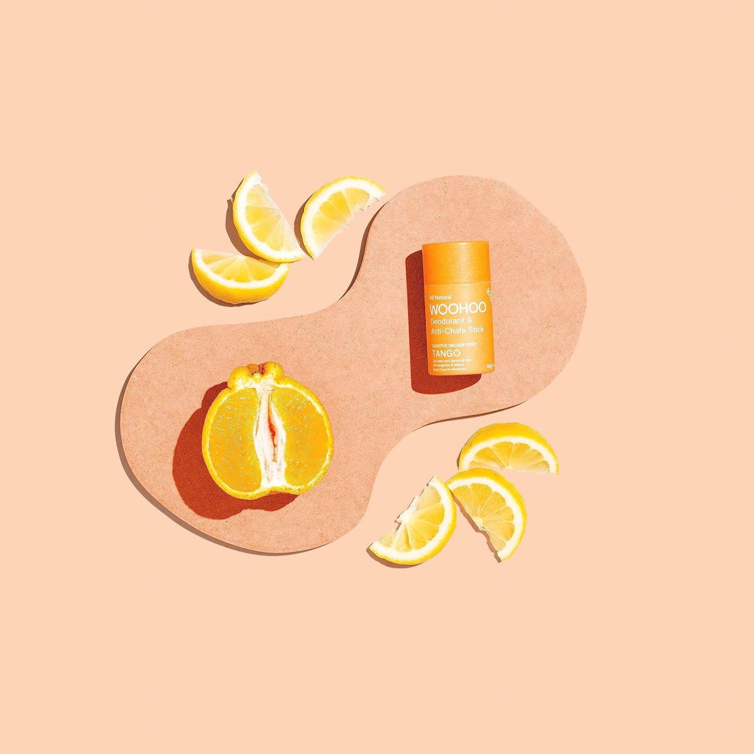 Woohoo Body Natural Deodorant and Anti-Chafe Stick 60 G, Tango image number 4