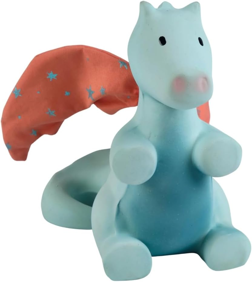 Tikri Fairytale Sunrise Dragon Teether & Rattle Baby Toy