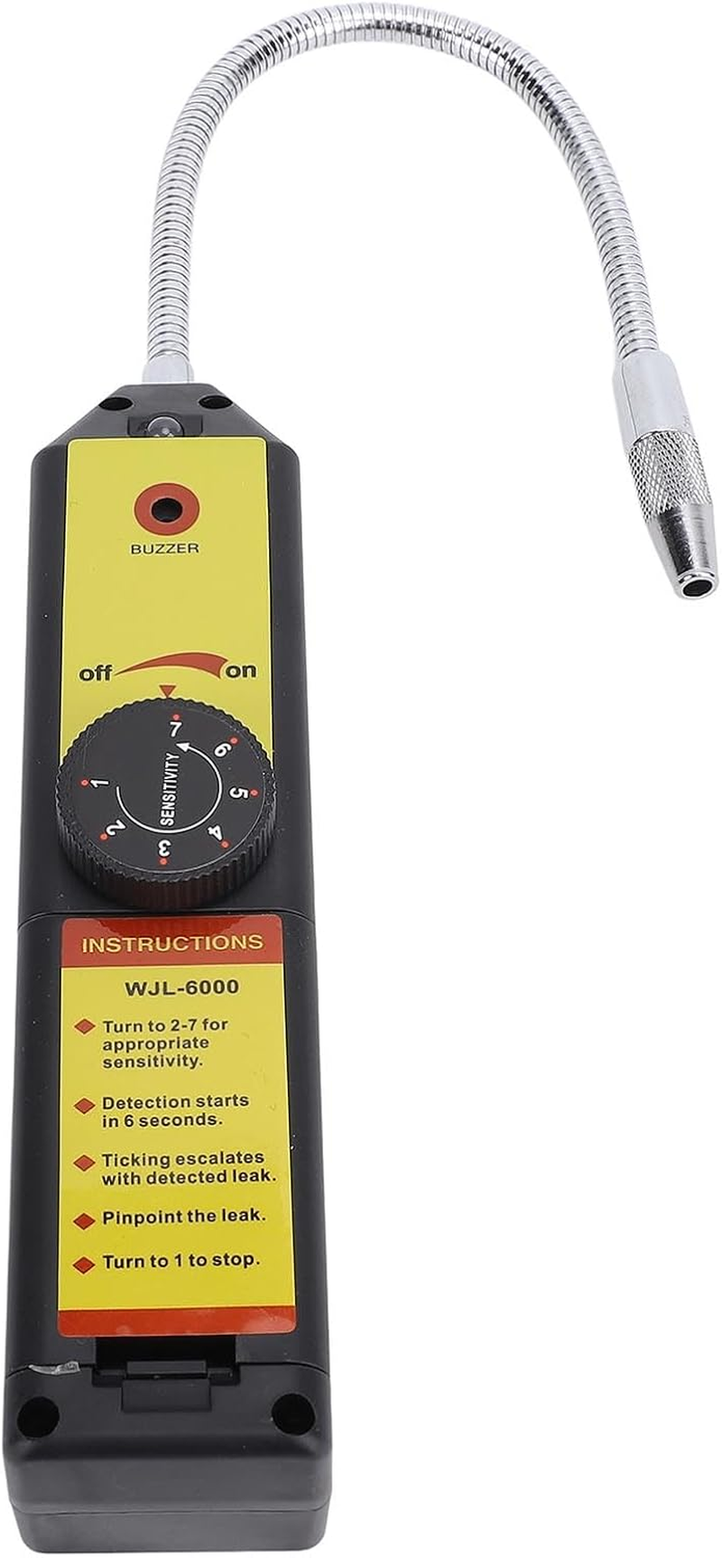 Jiawu HVAC Refrigerant Leak Detector Advanced Sustainability Frans Feaks Gas for Climination R22 R410A R134A R1234YF, Ideal for HVAC Professionals (Without LED Light) image number 4